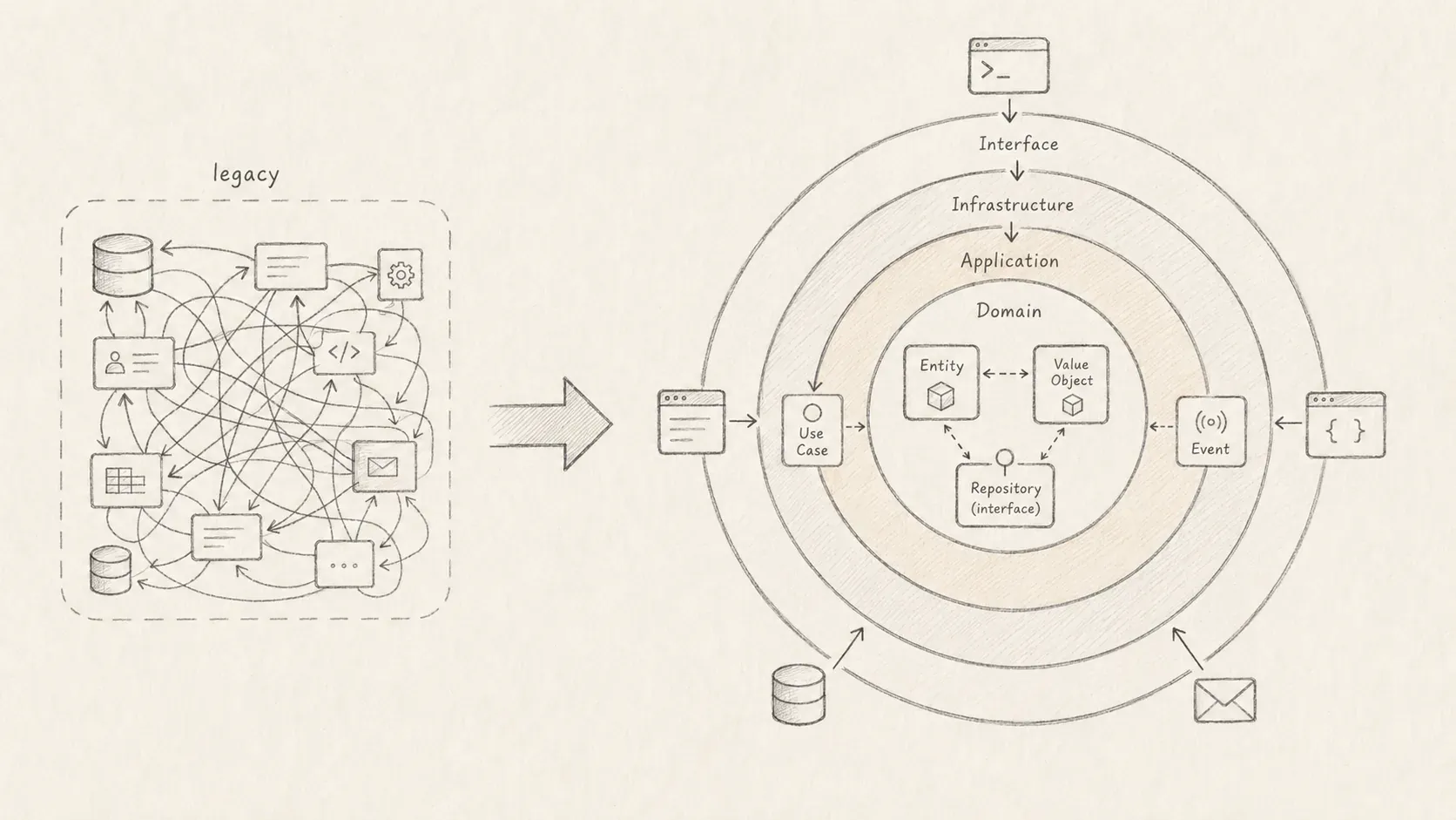 Cover image for How I Refactored My Symfony Application with Clean Architecture and DDD